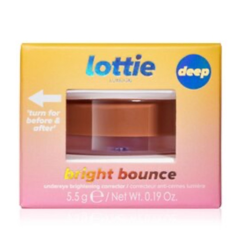 Lottie London Bright Bounce Undereye Brightening Corrector, Deep